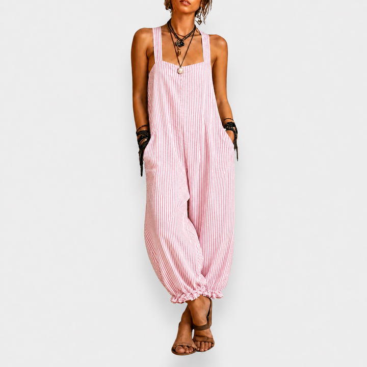 Elena | Mono Bohemio de Rayas