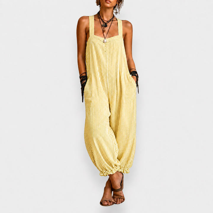 Elena | Mono Bohemio de Rayas