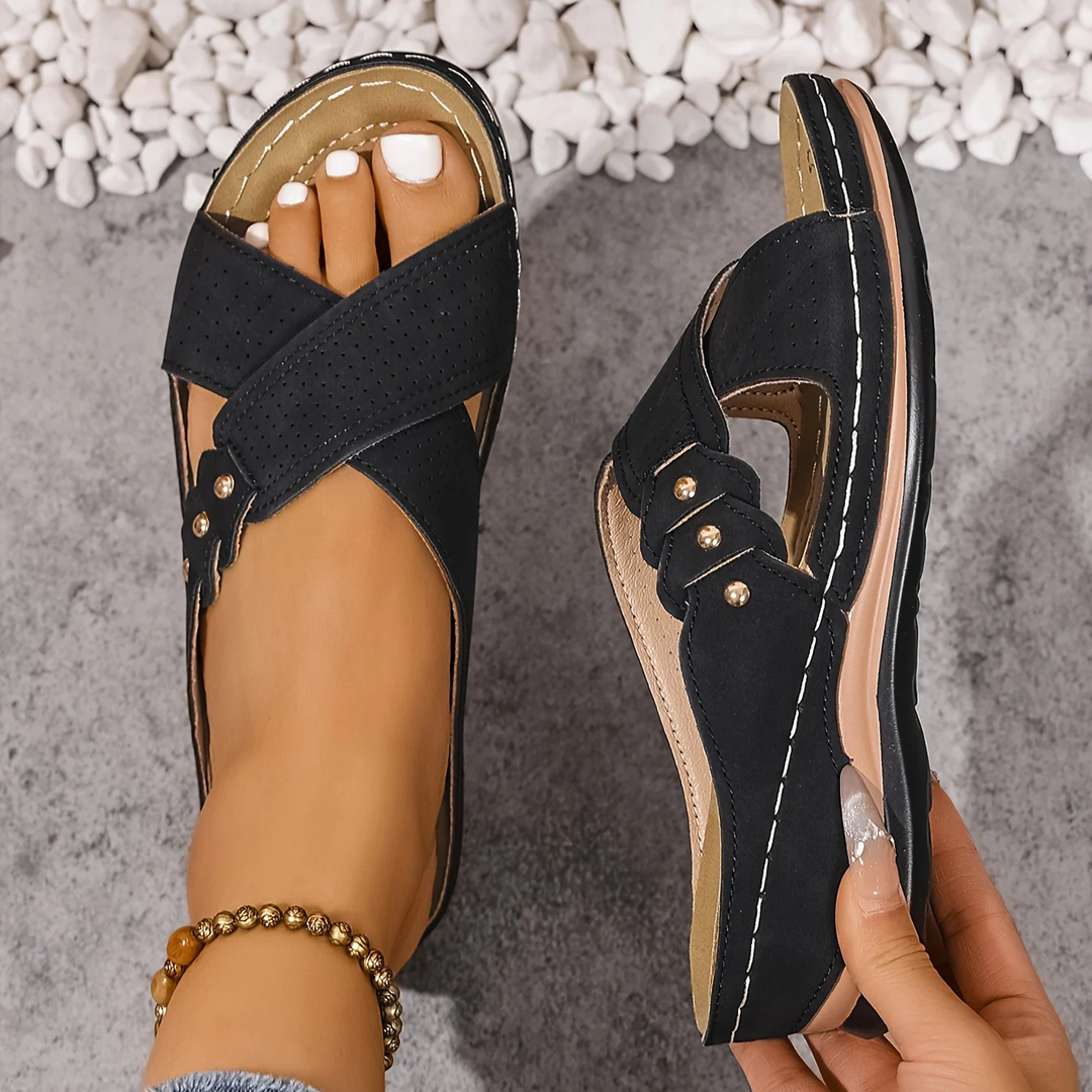 Vanesa | Sandalias ortopédicas con cuña