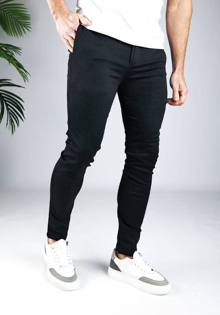 REFINED CHINO – BLACK
